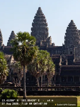 Angkor Wat stamped with the Minimal template